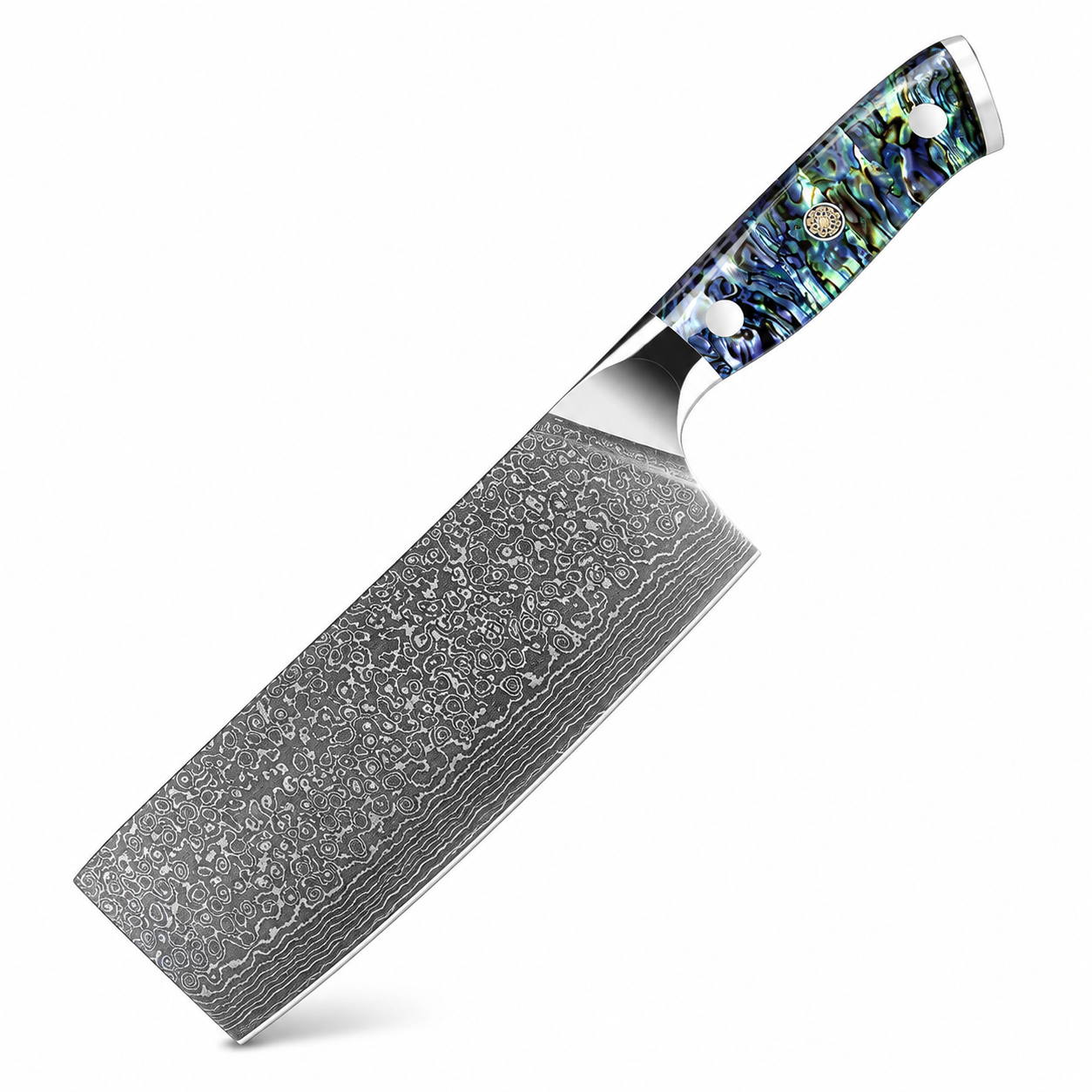 Miyamoto 67 Layer Damascus Steel Knife Set With Abalone Handle